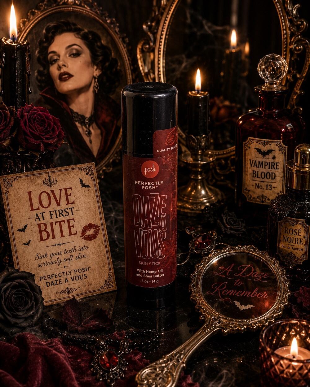 Perfectly Posh Daze A Vous Skin Stick Hemp Shea Butter Sealed Rare